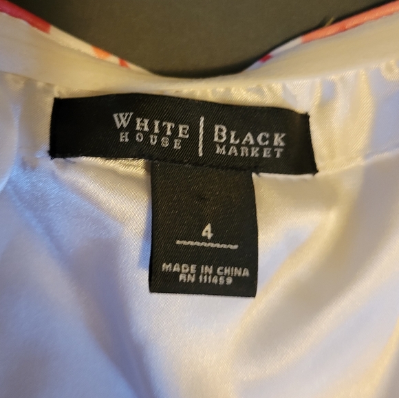 White House Black Market Strapless Mini Dress - Picture 4 of 5